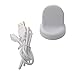Price comparison product image Gazechimp Qi Wireless Charging Dock USB Charger For Samsung Gear S3 Classic Watch - White