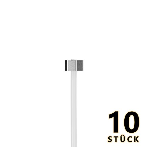 10 Perlonseile mit Eck Gleiter Länge 1