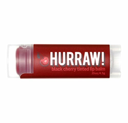 Hurraw! Tinted Black Cherry Lip Balm
