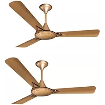 Buy Crompton Avancer Prime 1200 Mm Ceiling Fan Cocoa Gold Pack