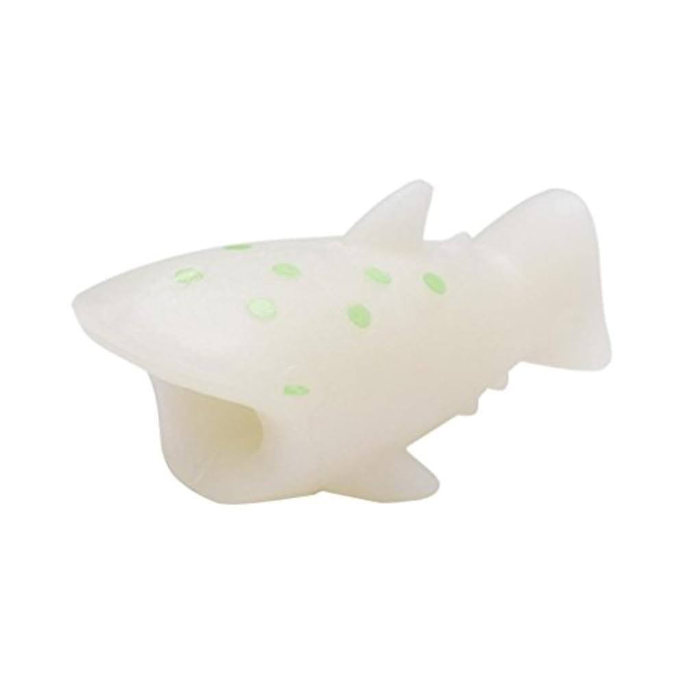 sunnymi Luminous Kabel Linie Biss für Iphone Kabel Schnur Tier Telefon Zubehör Protector (Hai)