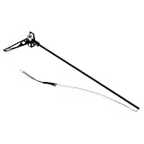 Material: Kohlefaser, Metall Fenteer Heckausleger und Motorsatz Ersatz für WLtoys V911S V966 Ersatzteile