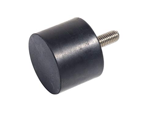 Preisvergleich Produktbild Anschlagpuffer Schwingungsdämpfer Silentblock Gummi-Metall-Puffer 25 mm x 10 mm M6 x 18 mm Außengewinde