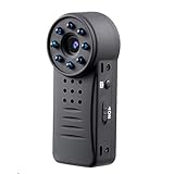 ELECMYL Caméra sans Fil WiFi, caméra à Distance APP Mobile Home Sécurité avec 3M Disque et Rotating Support HD 1080P, Portable pour l'entrepôt, la Surveillance Bureau, Drones, etc.