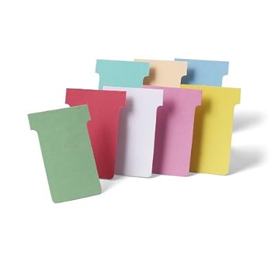 Nobo 2002009 Coffret de 100 T-Cards Index 2 m Orange