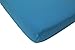 Jollein Fitted Sheet Jersey Playpen Mattress (75 x 95 cm, Blue)