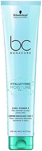 Schwarzkopf Professional BONACURE Hyaluronic Moisture Kick Crème boucle 5 en 1 Curl Power, 125 ml