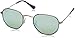 Produktbild RAYBAN JUNIOR Unisex-Kinder Sonnenbrille Hexagonal Junior, Silber (Silver Top Violet/Green Flash Silver), 44