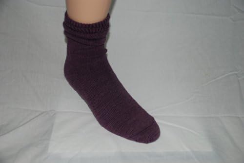 Alpaca Dress Sock, Soft, comfy lightweight striking socks (SIZE 8-10, DAMSON)