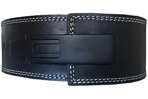 WARRIOR POWERLIFTING GEAR Ceinture à levier 13mm - Ceinture Powerlifting | Musculation | Fitness - Warrior Gear | Ceinture pour le Squat et le Soulevé de terre