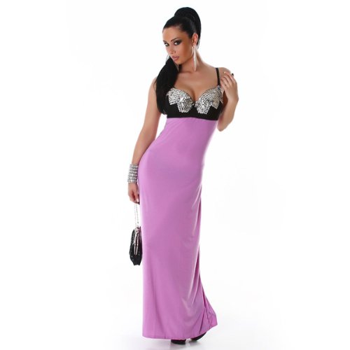 Sequined maxi dress Lilac 38 (0105)