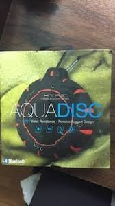 Preisvergleich Produktbild Aqua Disc Wasserresistenter Bluetooth Lautsprecher In Rot
