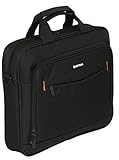 Compartimento principal con un bolsillo acolchado para portátiles. El compartimento delantero está equipado con un organizador con 2 portabolígrafos y 2 bolsillos de tamaños diferentes, siendo el mayor ideal para guardar un ratón o un disco duro.