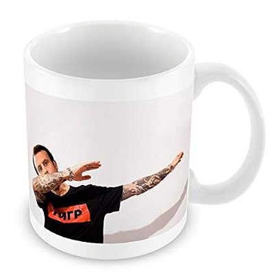 Fabulous Mug Céramique Tasse Photo de Célèbrité Emmanuel Macron Dab Bras Tatoués Humour Politicien