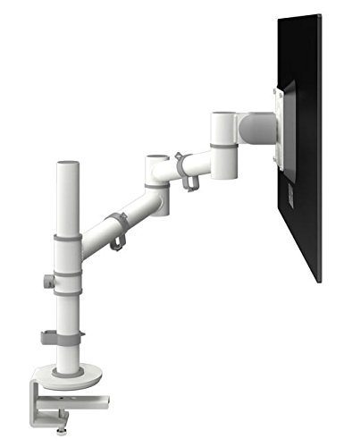 Dataflex 48.120 Monitorhalterung, Metall, weiß, 11 x 56,5 x 50,5 cm - 2