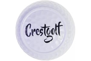 kowaku 2X Balle de Putting de Golf, équipement D'entraînement de Mise, Balle de Pratique de Golf, Entraînement de Golf pour Terrain de Conduite, Bureau, Cour