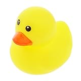 MagiDeal 10 Stück Baby Badespielzeug Quietscheente Gummiente Gelbe Enten - 9