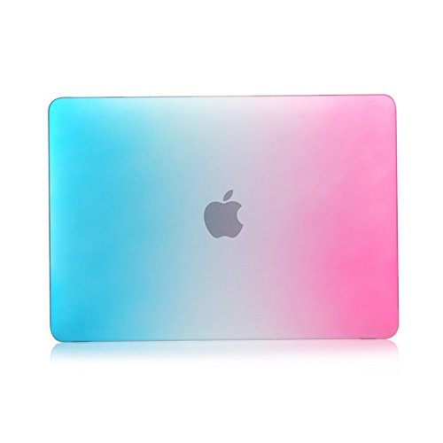i-Buy 3in1 Kit Matte Hard Shell Case   Keyboard Cover   Screen Protector for Apple Macbook 12 inch with Retina Display  Model A1534  - Rainbow