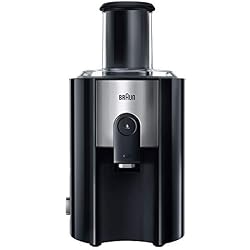Braun J500 Multiquick 5 juicer J 500 Centrifugeuse Identity CollectionNoir 900 W, Noir/INOX