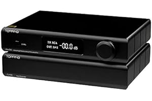 FANMUSIC Topping Pre90 Vorverstärker & Ext90 Eingang Extender Hi-Res Audio NFCA Module 2RCA 4XLR Kombination (Schwarz, Pre90 & Ext90)