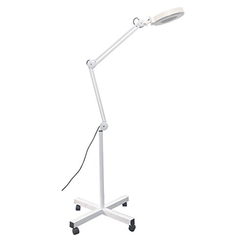 Buy *Living room floor lamp LED Magnifying Floor Lamp With 4 Wheels