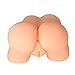 Produktbild EBAT masturbieren mann,Gluteal Masturbatoren Realistische für Männer, 3D Klein Ass Masturbator Männlichen mit Anal und Vaginal Künstliche Sexy Sexspielzeug (Reife Frau)