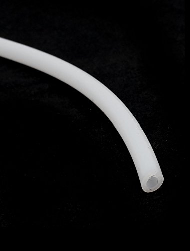 sourcingmap® 5M Länge 2mm ID 4mm OD PTFE Rohrleitung Schlauch Rohr für 3D Drucker RepRap - 2