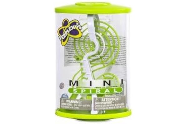 cavernedesjouets Jeu de Societe pour perplexus Mini Spiral Vert Obstacles Classiques - Labyrinthe 3D - Set Casse Tete Version française + Carte