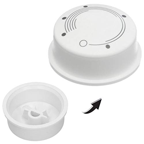 Preisvergleich Produktbild Spares2go Drehregler für Bosch Kühlschrank (weiß)