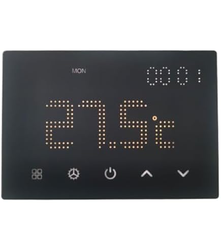 MX-TERMOSTATO+CON 230V 2M BLAN - Termostato Moderno 230V Con Sonda 2 Metri, Bianco - 3