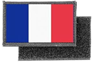 AKACHAFACTORY Patch ecusson imprime badge drapeau france francais