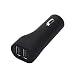 Produktbild HARRYSTORE 2-Port USB Auto Ladegerät Feuerzeug Steckdose Splitter Ladegerät Netzteil (Schwarz)