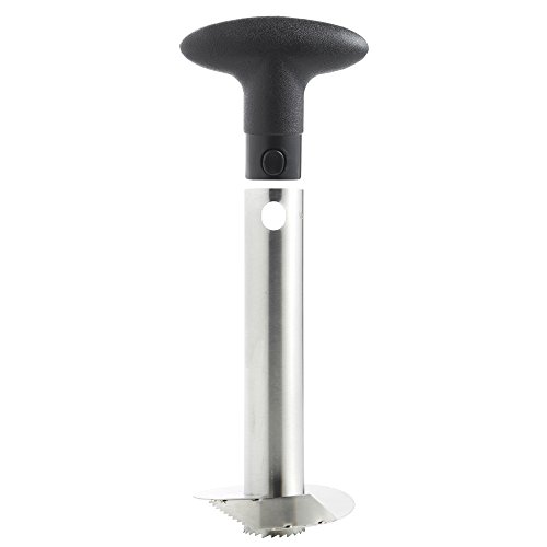 VonShef 3 in 1 Ananasschäler, Ausstecher & Schneider – Edelstahl - 4