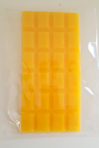 large 55 gram yellow wax melt bar daisy perfumed
