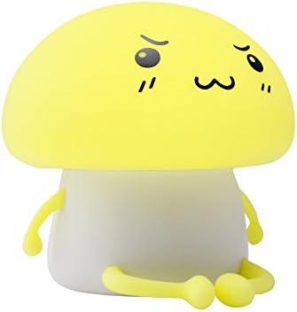 Baby Night Lamp, Heyjude Portable Night Light for Kids with Cute Silicone Mushroom Look, Sensitive Tap Control for Nursery Baby Room Children Gifts Toddler Breast Feeding