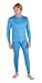 Produktbild Herren Thermo Unterwäsche Set Langärmeliges Hemd & Lange Unterhosen (Thermo) - Blau, L