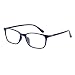 Produktbild Lesebrillen für Herren Damen +1.50 Anti Blaulicht Computer Lesebrille Schwarz Rechteck TR90 Flexibel Rahmen mit Brillenetuis
