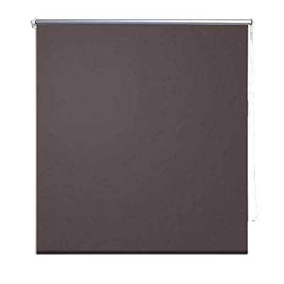vidaXL Store enrouleur occultant marron 40 x 100 cm rideau rouleau store fenêtre stores