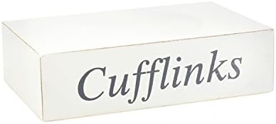 Decor White Chic Cufflink Tray