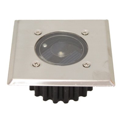 4er Set LED Bodenstrahler Solar Bodenleuchte Solarleuchten eckig - 2
