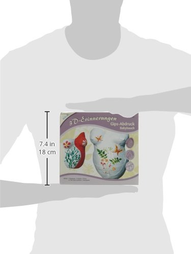 Mammut – 3D Erinnerungen – Gips Abdruckset Babybauch - 11