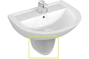 IDEAL STANDARD Ceramica Dolomite E885901 QUARZO semicolonna - Bianco
