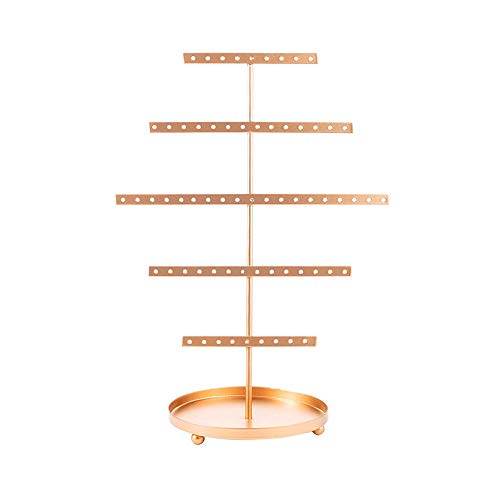 Preisvergleich Produktbild QILICZ Schmuckständer Ohrringhalter ohrring ständer, ohrring Organizer Schmuckhalter chmuck-Display Schmuckaufbewahrung - Ø15 x 35 x 25cm Schmuckbaum