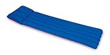 Cama de aire Bestway 67014 - Colchón de camping, color Azul/Rojo, 193 x 74 cm x 11.5 cm