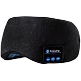 Arpag Import Bluetooth Kulaklıklı Uyku Bandı, Siyah, Yumuşak Polar ve Spandex, Kablosuz M&uuml;zik Dinleme, Yoga ve Seyahat Tipi, 