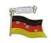 Produktbild Ansteckpin Deutschlandfahne blinkend