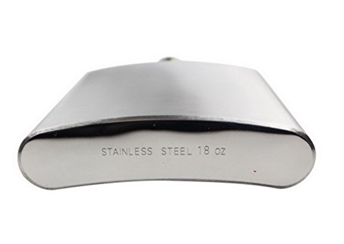 ACME Flachmann Edelstahl 18 oz (450 ml) Silber - 3