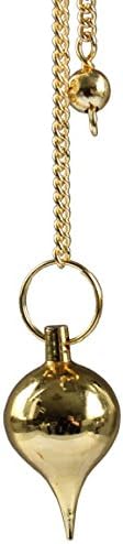 Pendule Goutte Métal Doré - 20 Gr