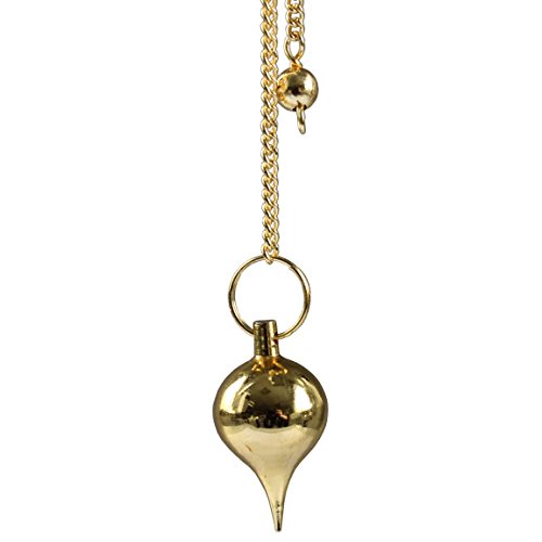 Pendule Goutte Métal Doré - 20 Gr