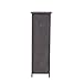 Rebecca srl Cabinet Forniture Storage 3 Wicker Baskets Grey White Vintage French style Bathroom House (Cod. 0-3175) ...